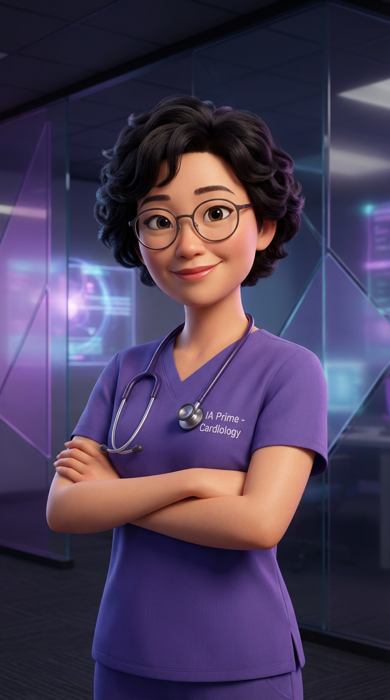 AI Cardiology Character