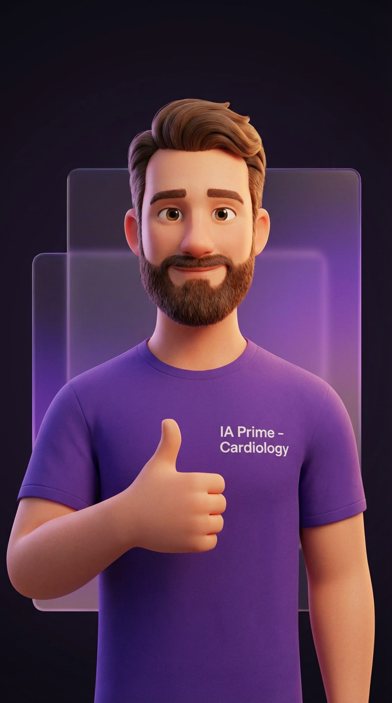 AI Cardiology Character